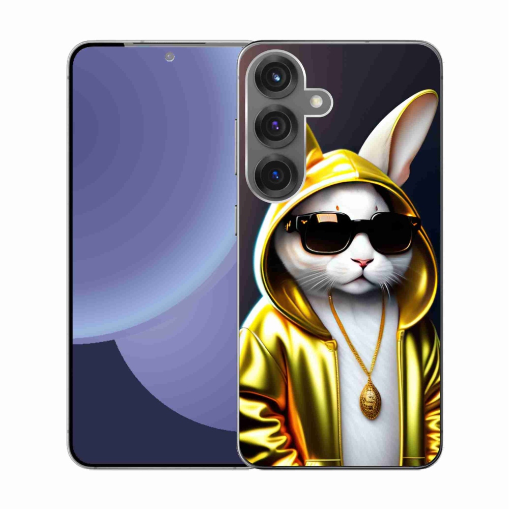 Gél borítás mmCase Samsung Galaxy S25 készülékhez - cat boss