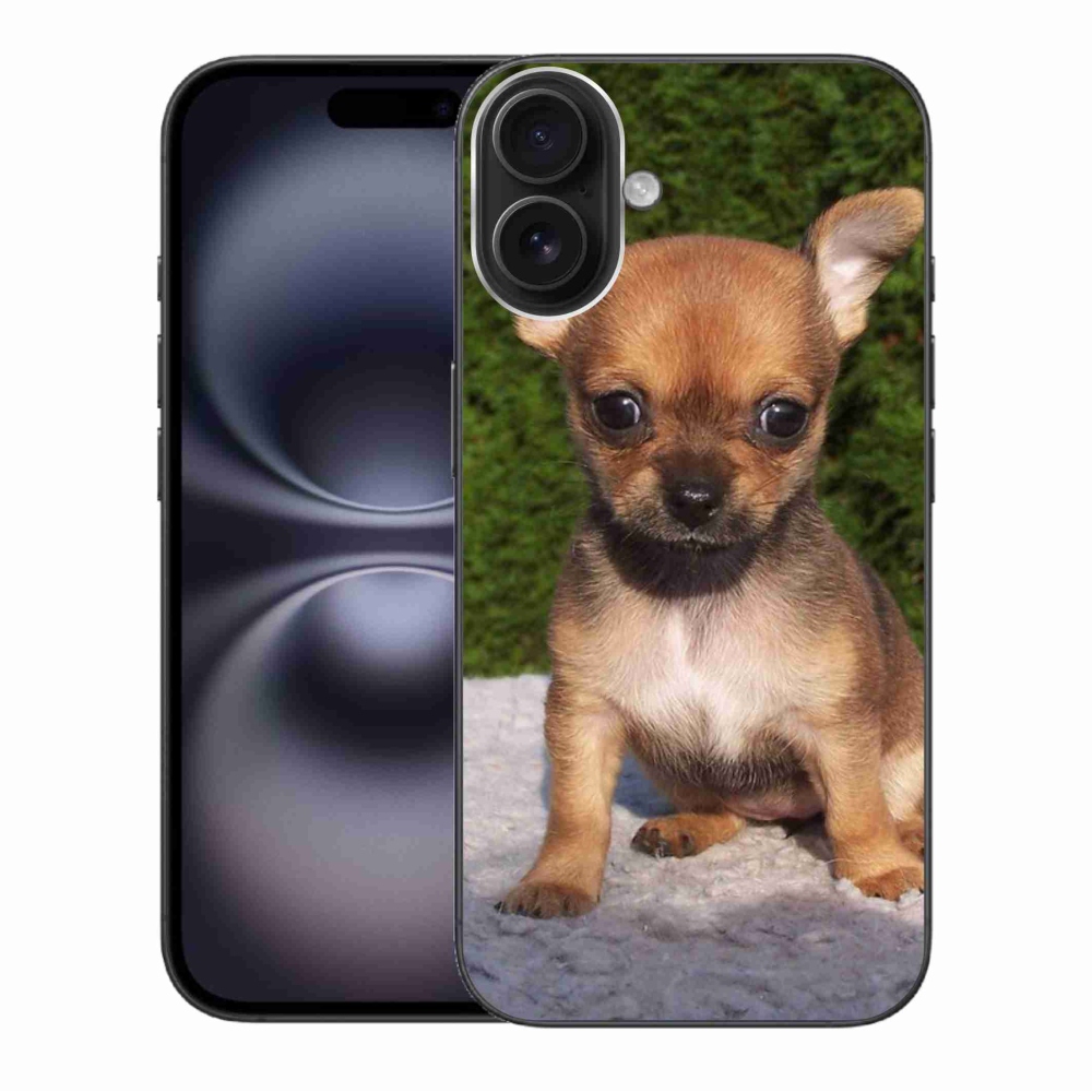 Gél tok mmCase iPhone 16 Plus készülékhez - chihuahua 3