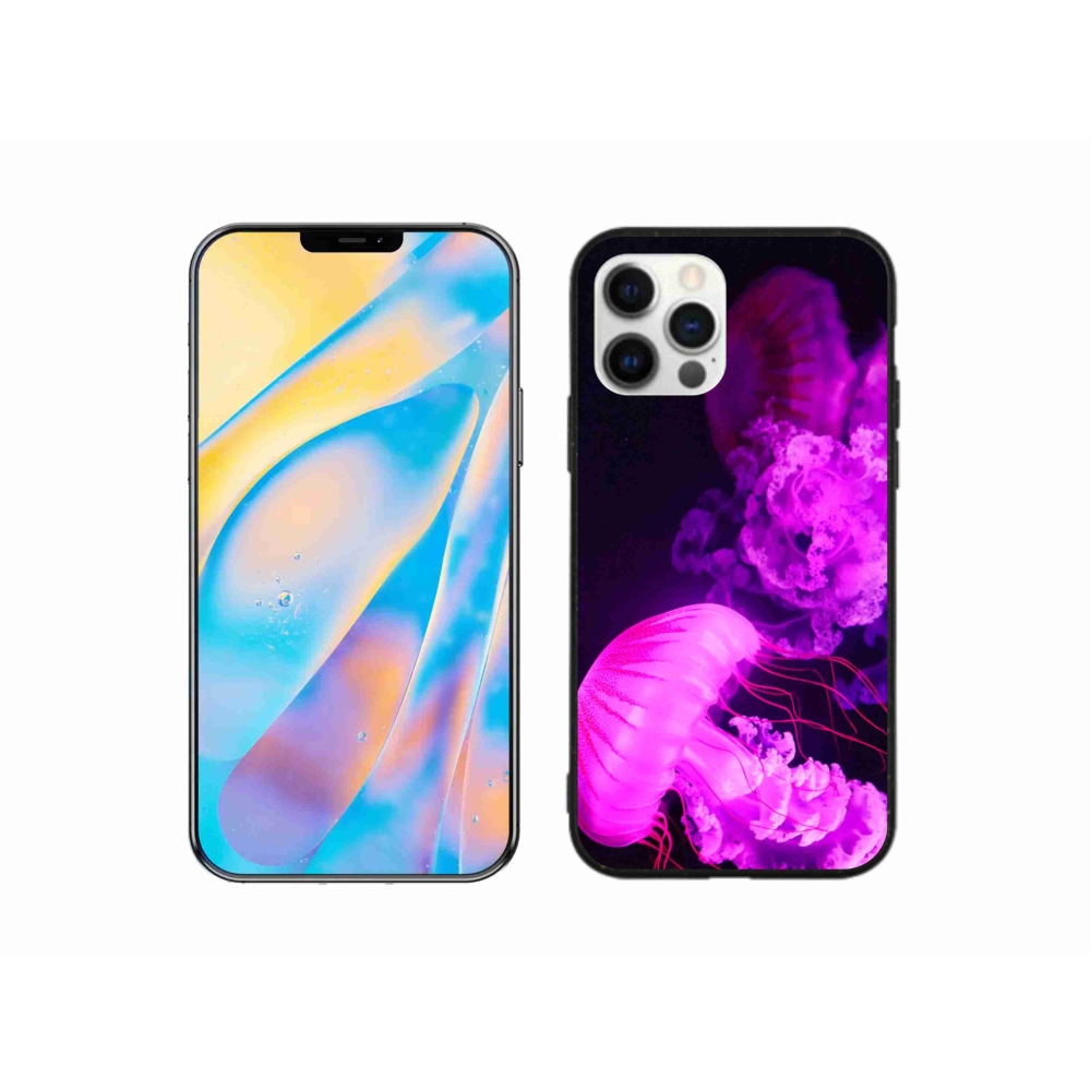 Zselés borítás mmCase iPhone 12 Pro készülékhez - medúza 1