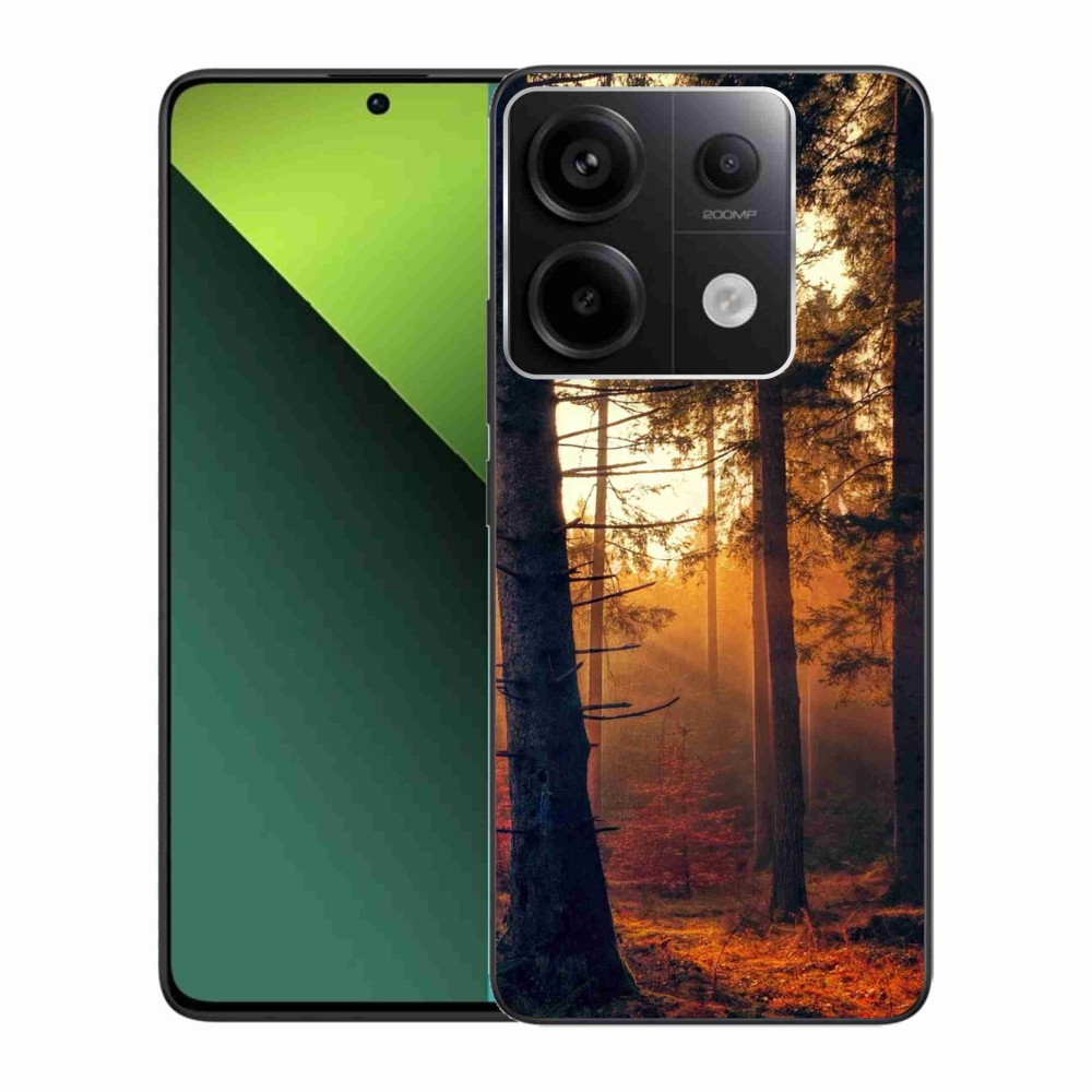 Gél tok mmCase a Xiaomi Redmi Note 13 Pro 5G/Poco X6 5G számára - erdő