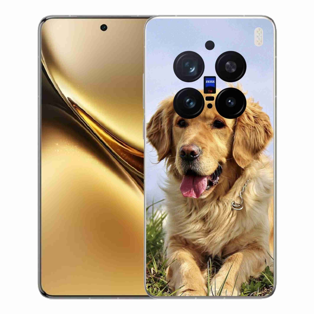 Zselés borítás mmCase a Vivo X200 Pro 5G készülékhez - arany retriever