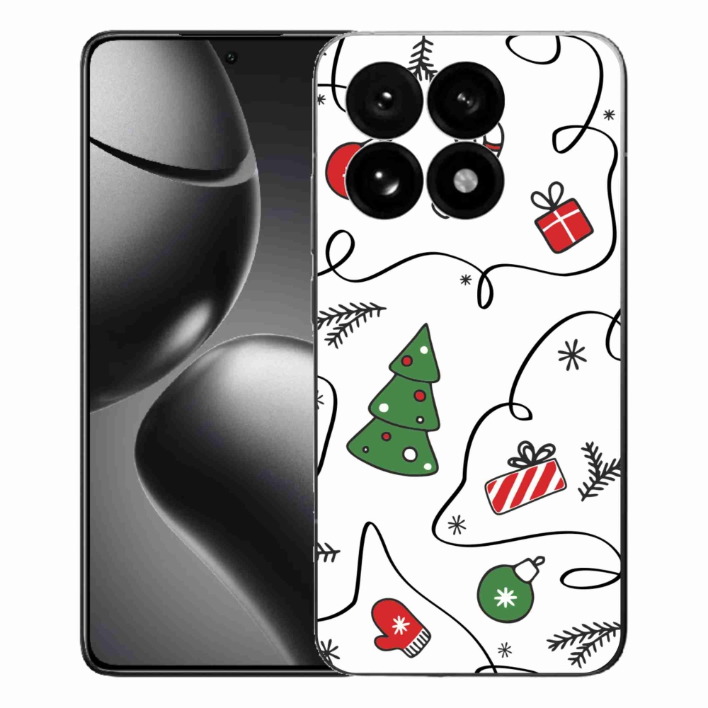 Gél borító mmCase a Xiaomi 15T-hez - karácsonyi motívumok