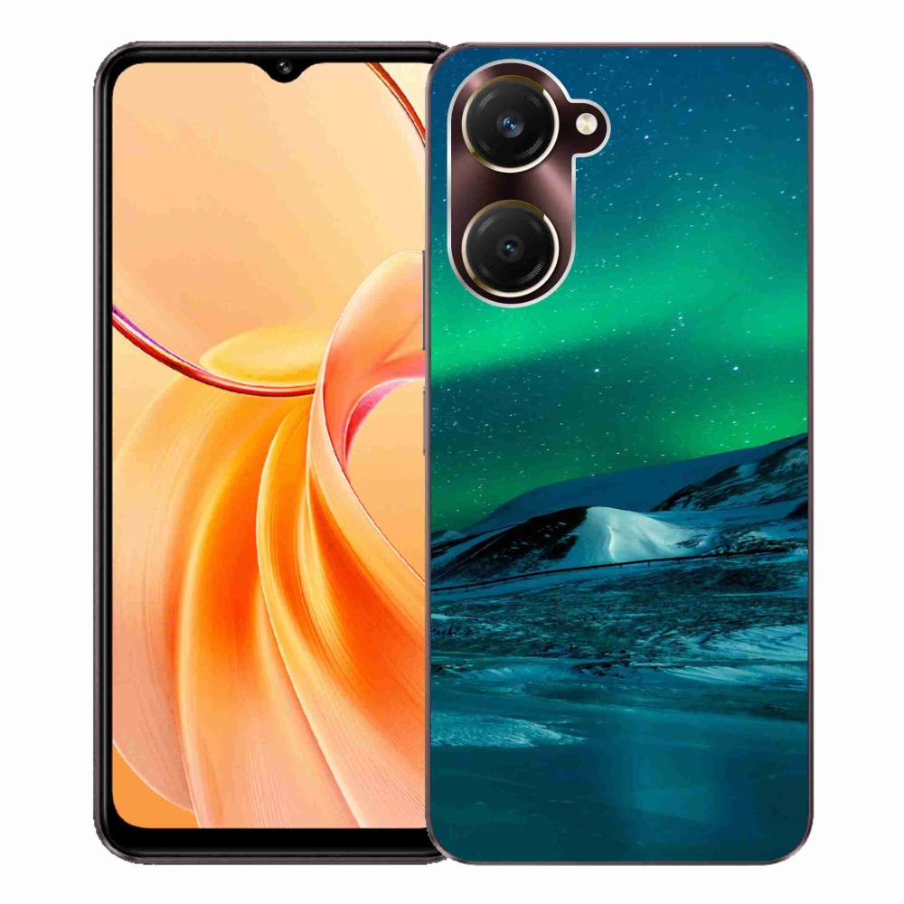 Gél borítás mmCase a Vivo Y28s 5G készülékhez - sarki fény