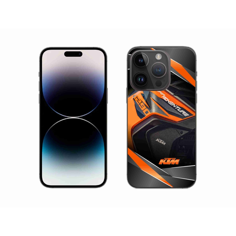 Zselés borítás mmCase iPhone 14 Pro 6.1 készülékhez - motoros ktm