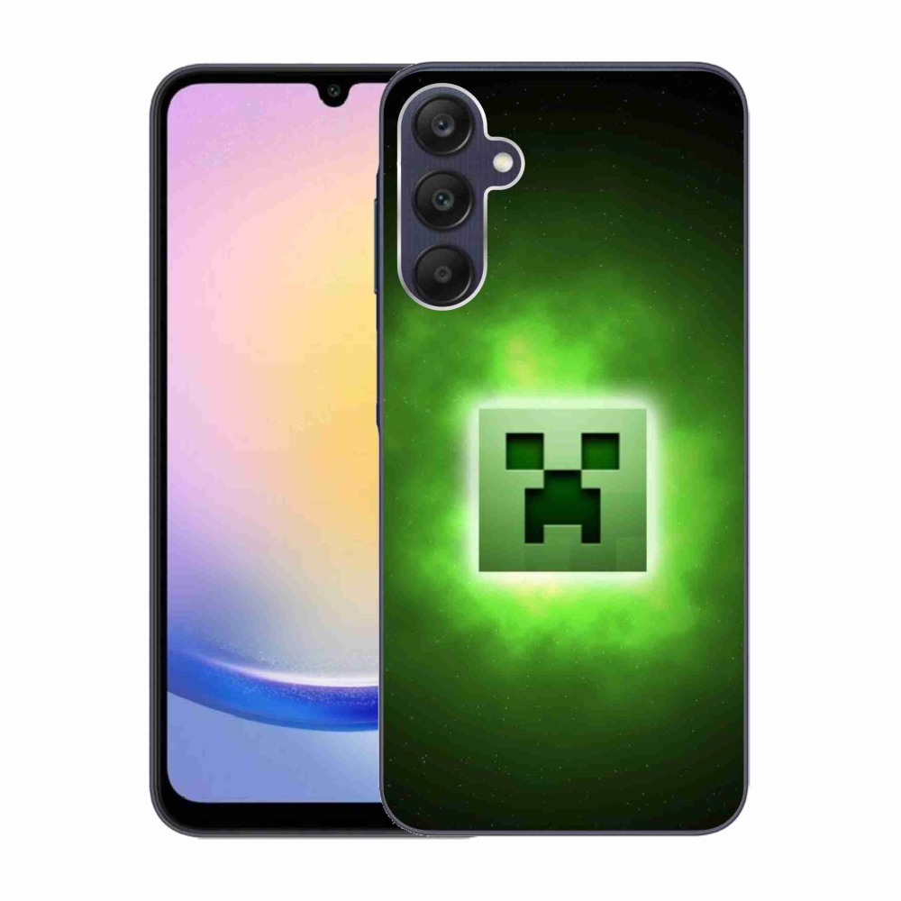 Zselés borítás mmCase Samsung Galaxy A25 5G - minecraft