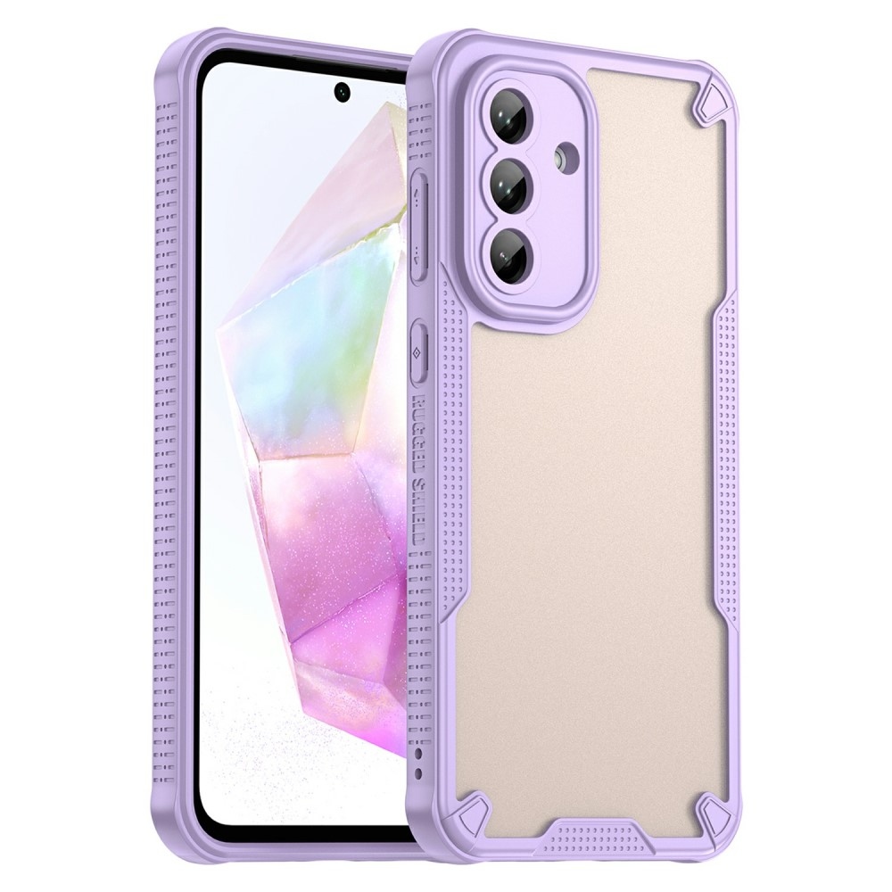 Fagyasztott tartós borítás Samsung Galaxy A36 5G készülékhez - lila