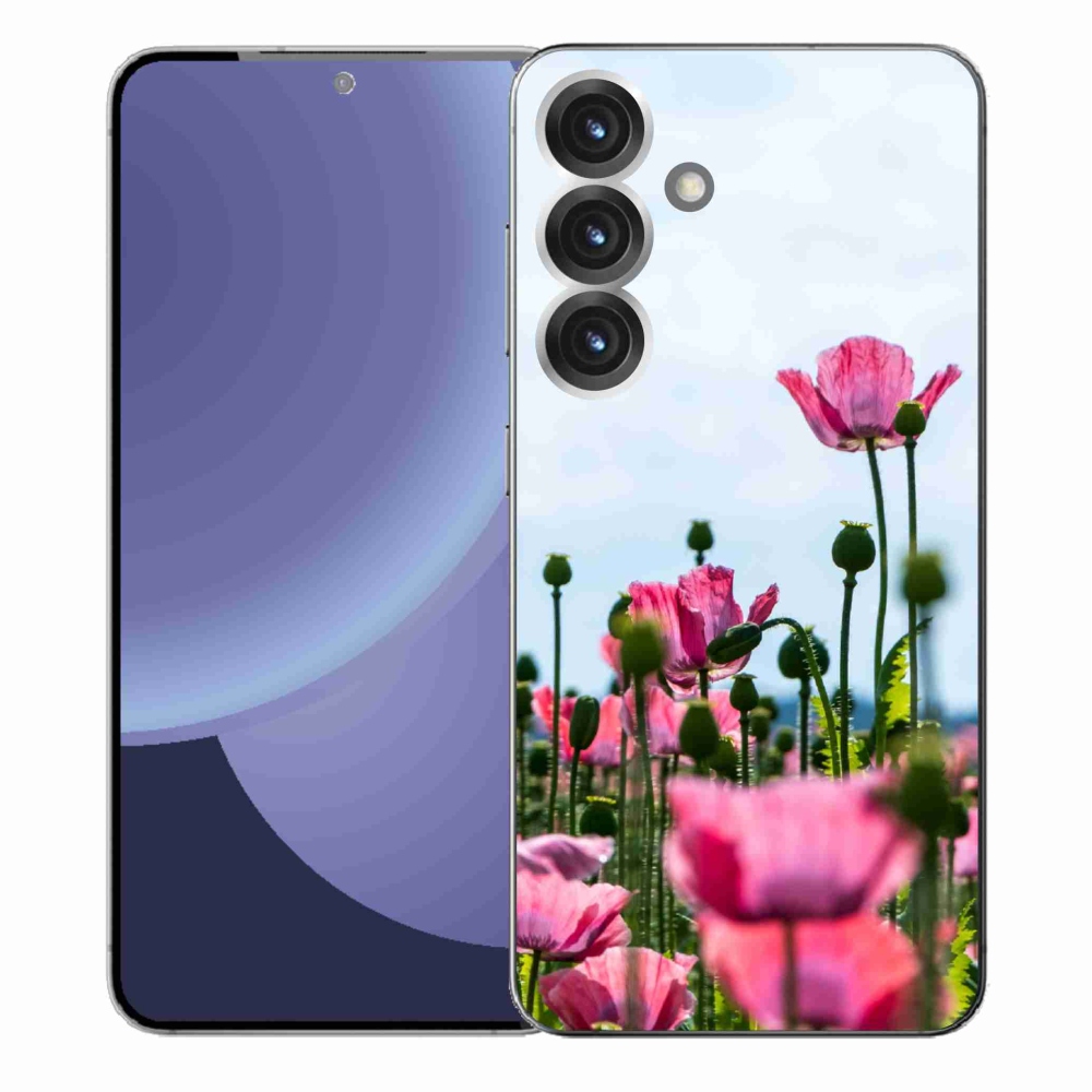 Gél védőhuzat mmCase Samsung Galaxy S25+ készülékhez - mákos színű