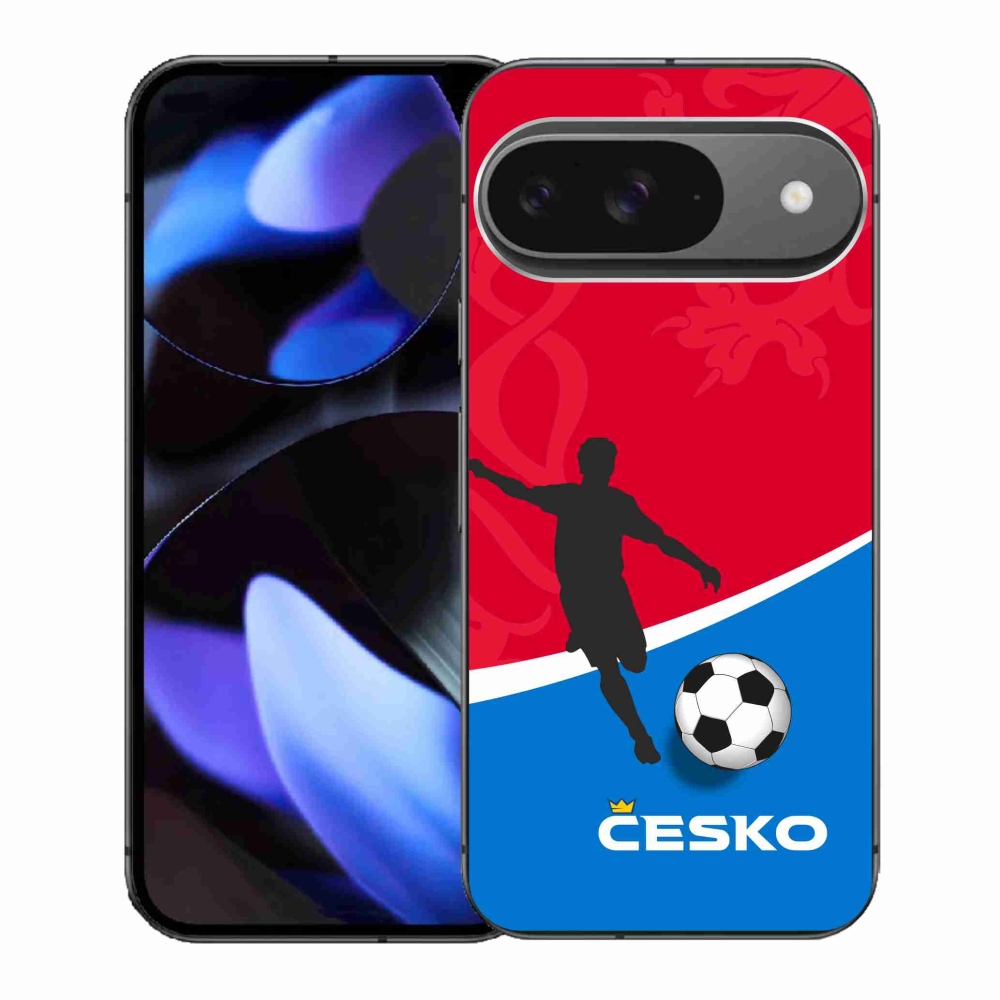 Gél borítás mmCase a Google Pixel 9/9 Pro számára - Futball