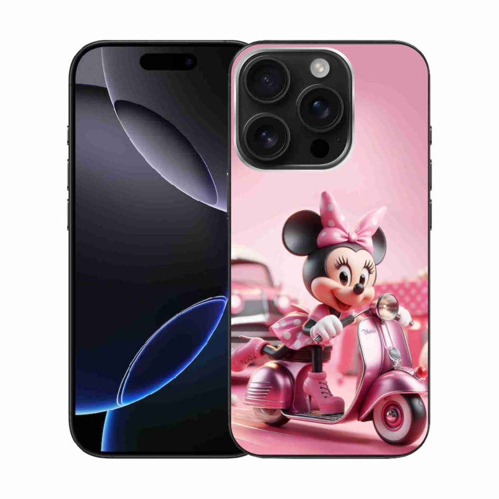 Zselés borítás mmCase iPhone 16 Pro készülékhez - minnie 1