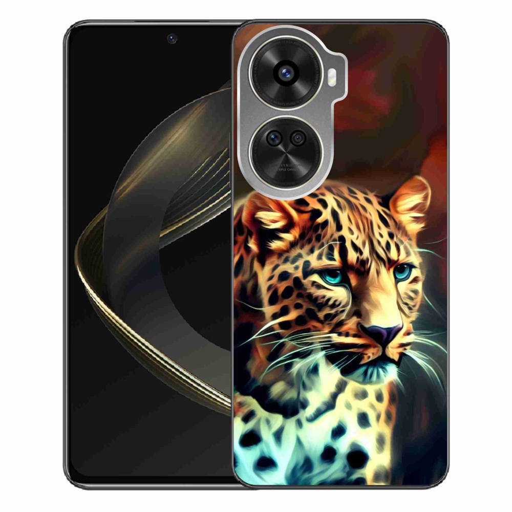 Gél borítás mmCase a Huawei Nova 12 SE-hez - leopárd