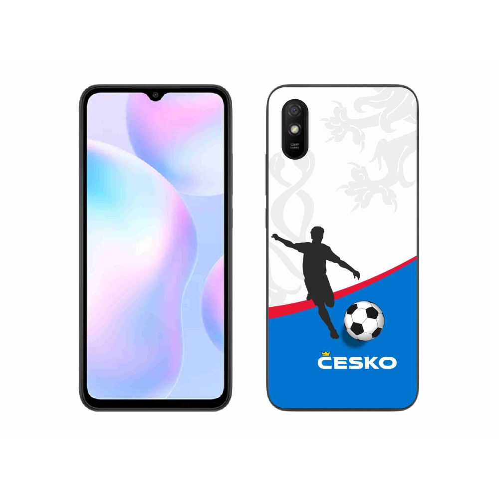Gél borítás mmCase a Xiaomi Redmi 9AT-hoz - futball Csehország 1