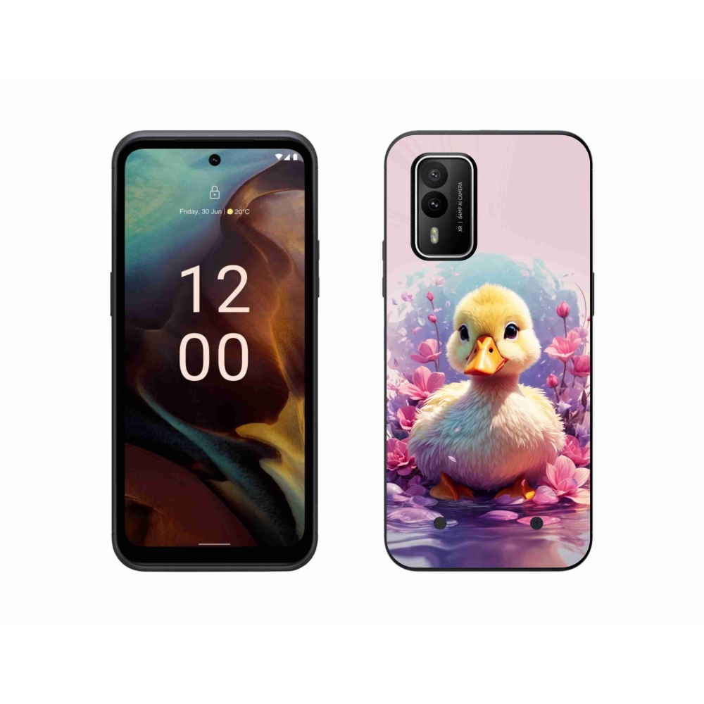 Zselés borítás mmCase a Nokia XR21 készülékhez - kacsa