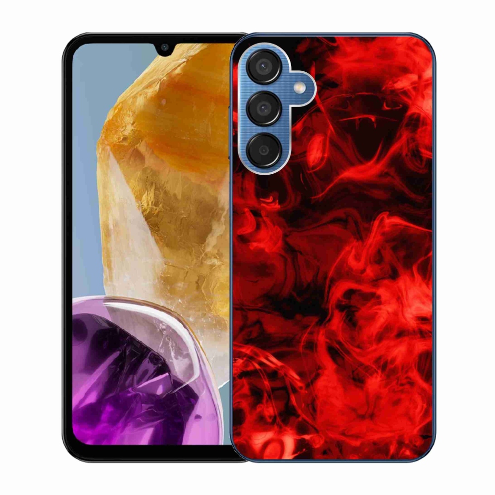 Zselés borítás mmCase Samsung Galaxy M15 5G - absztrakt minta 11