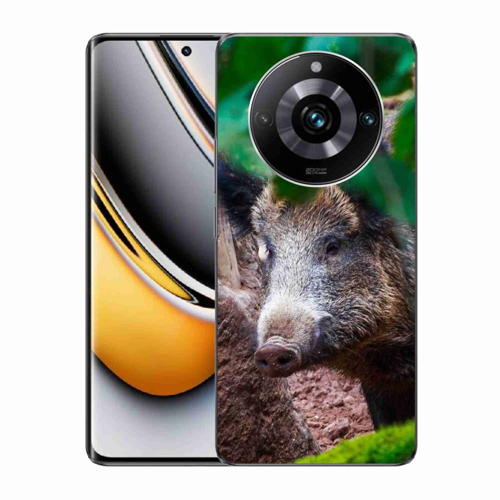 Zselés borítás mmCase a Realme 11 Pro/11 Pro+ készülékhez - vaddisznó