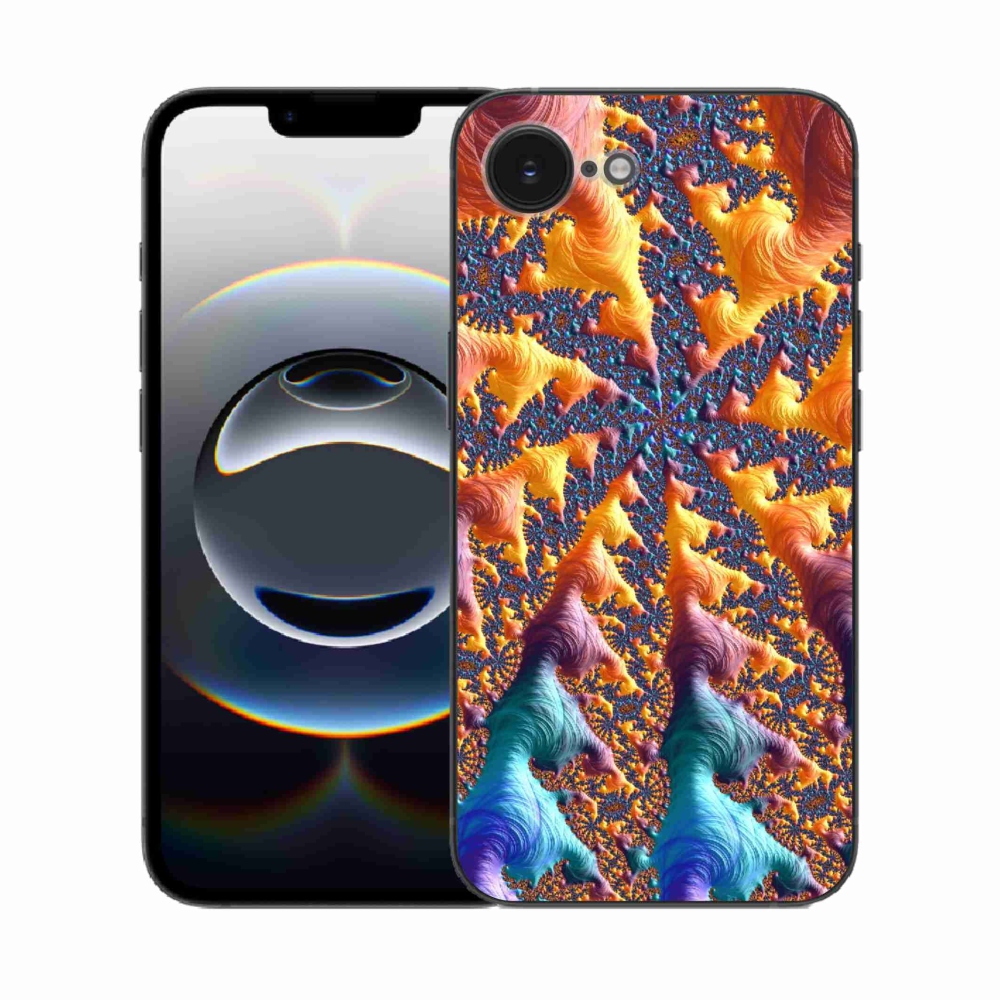 Gél borítás mmCase iPhone 16e készülékhez - absztrakt motívum 23