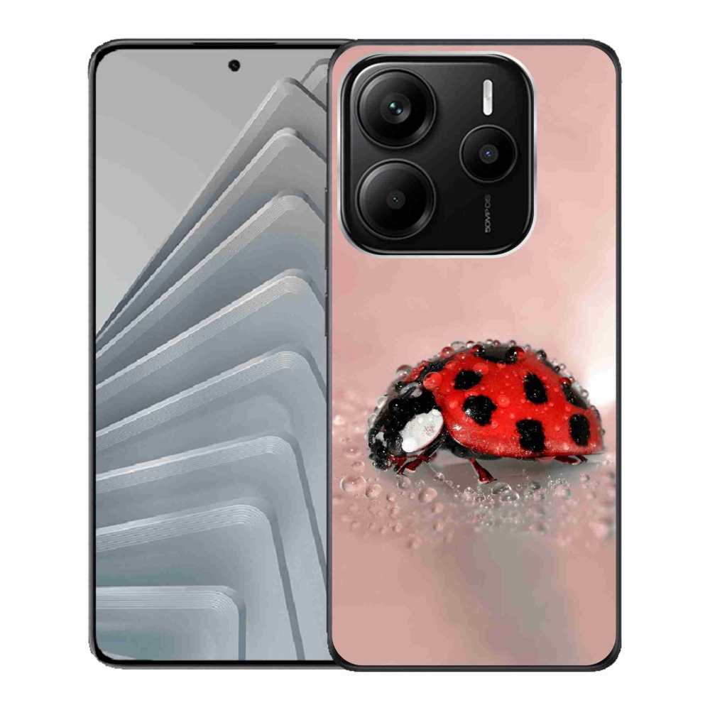 Gél borítás mmCase a Xiaomi Redmi Note 14 5G-hez - katicabogár