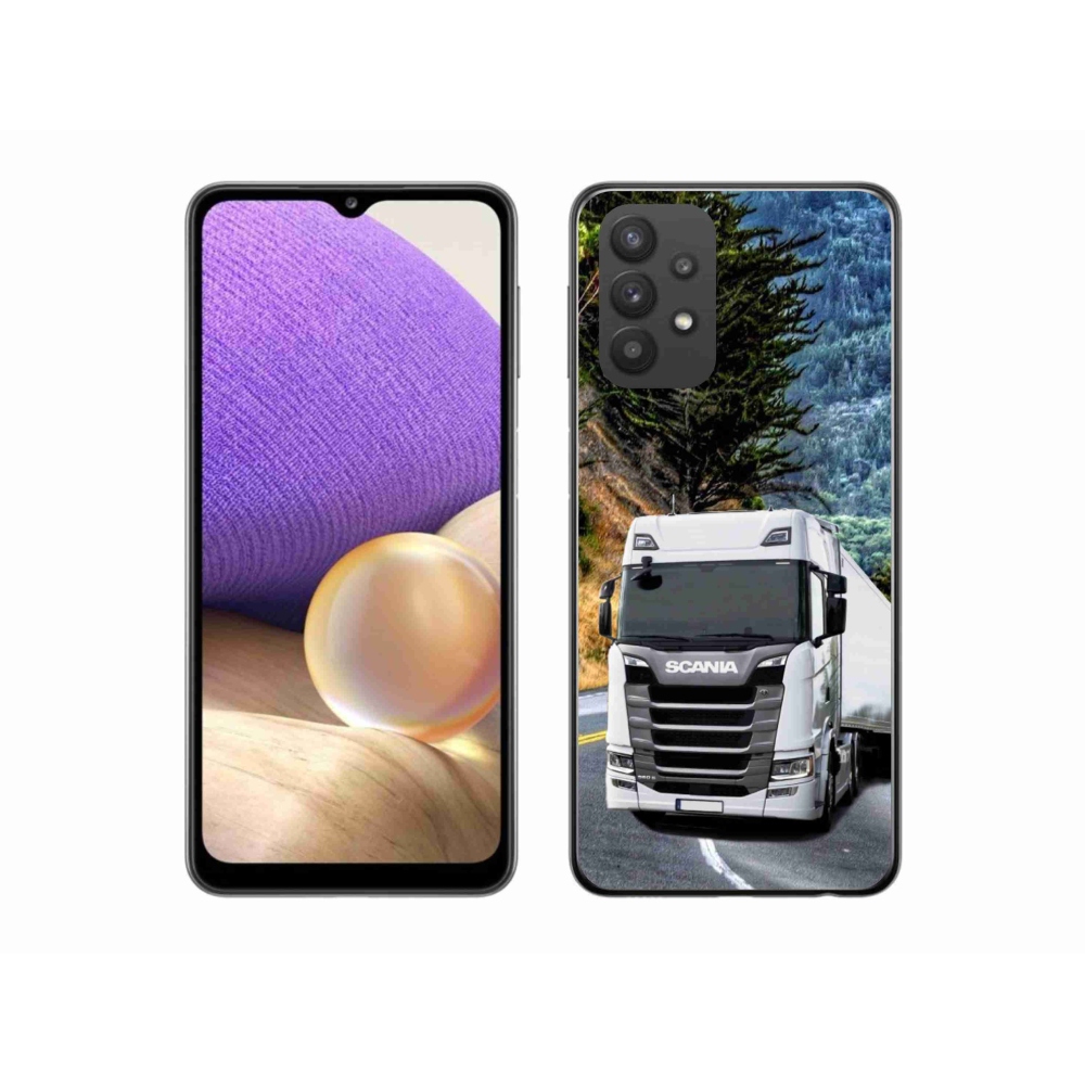 Zselés borítás mmCase Samsung Galaxy A32 5G - teherautó 1