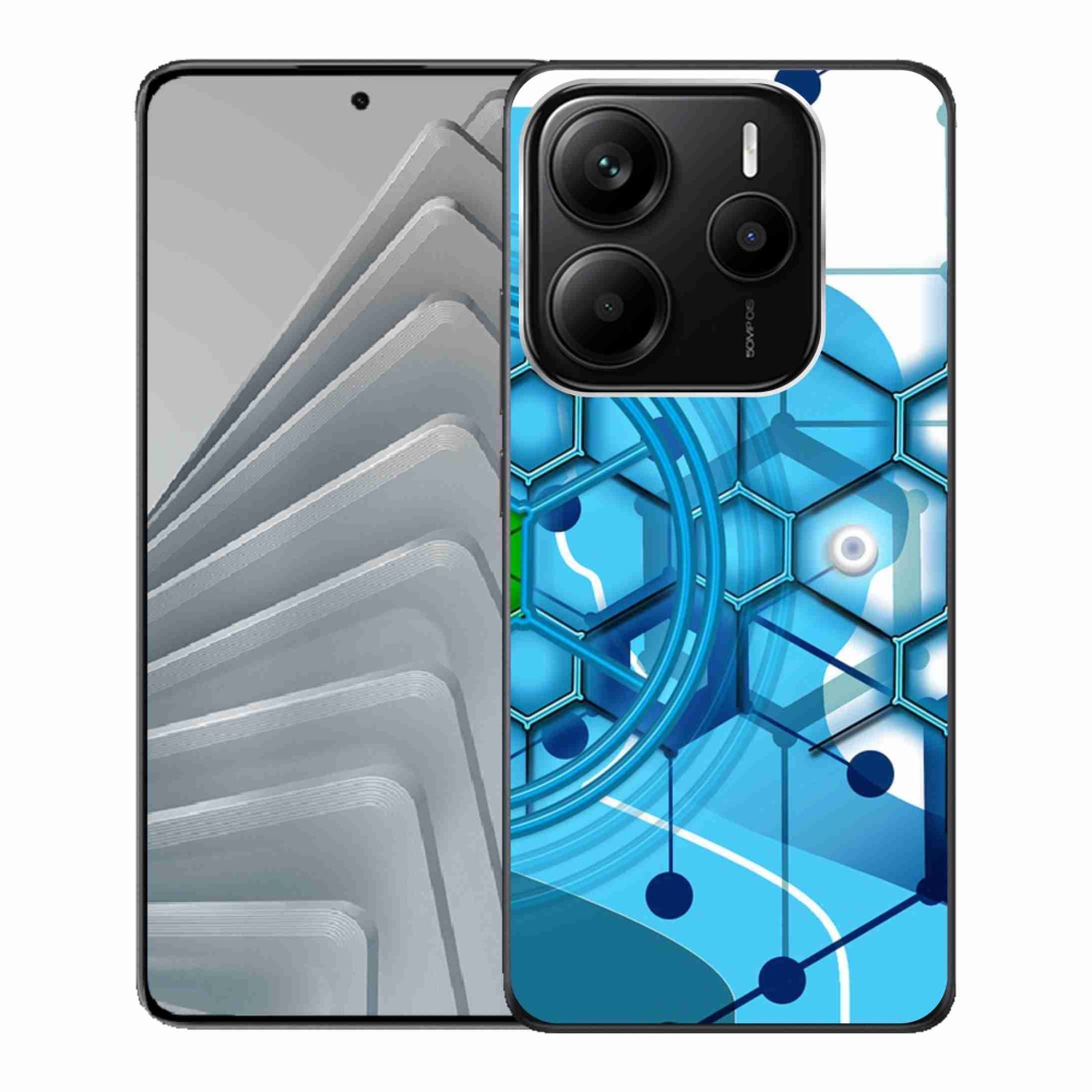 Gél borítás mmCase a Xiaomi Redmi Note 14 5G-hez - absztrakt minta 2