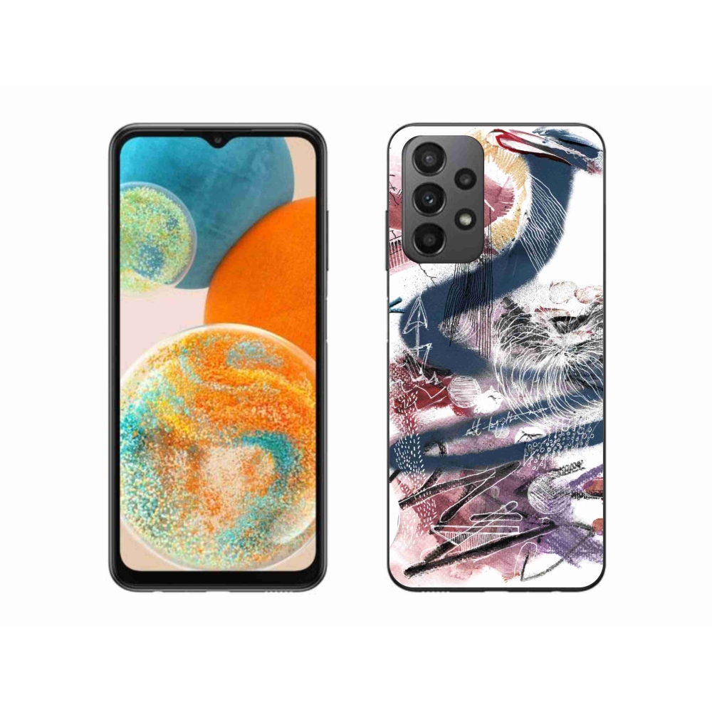 Gél borítás mmCase Samsung Galaxy A23 4G/5G - absztrakt motívum 28
