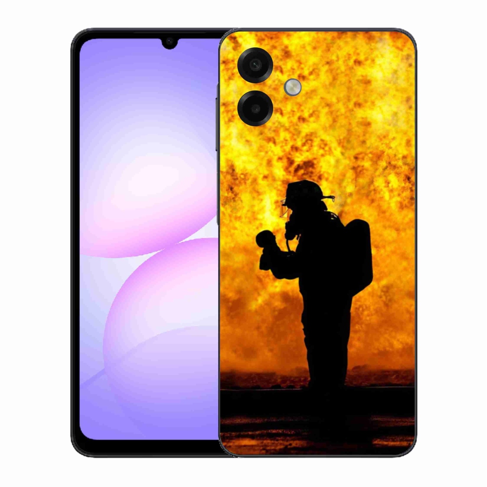 Gél borítás mmCase Samsung Galaxy A07 4G - tűzoltóhoz