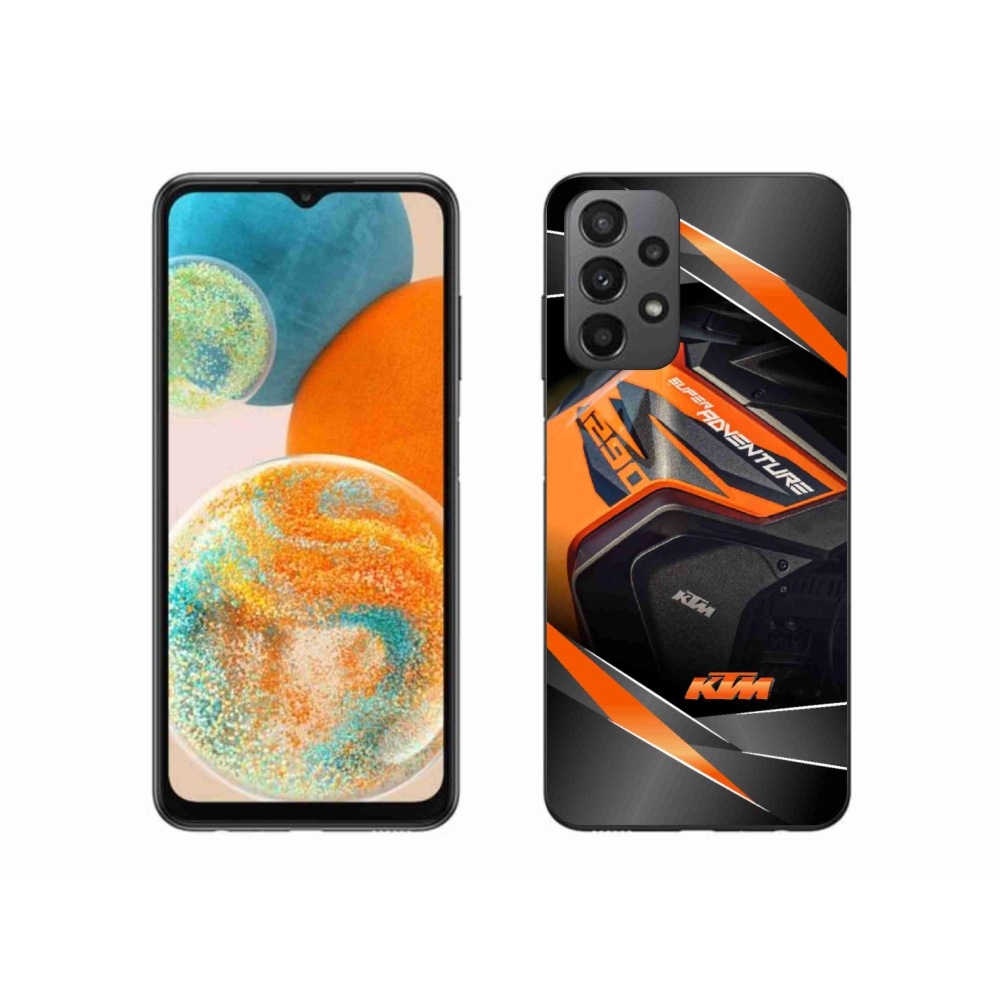 Gél borítás mmCase Samsung Galaxy A23 4G/5G készülékhez - motoros ktm