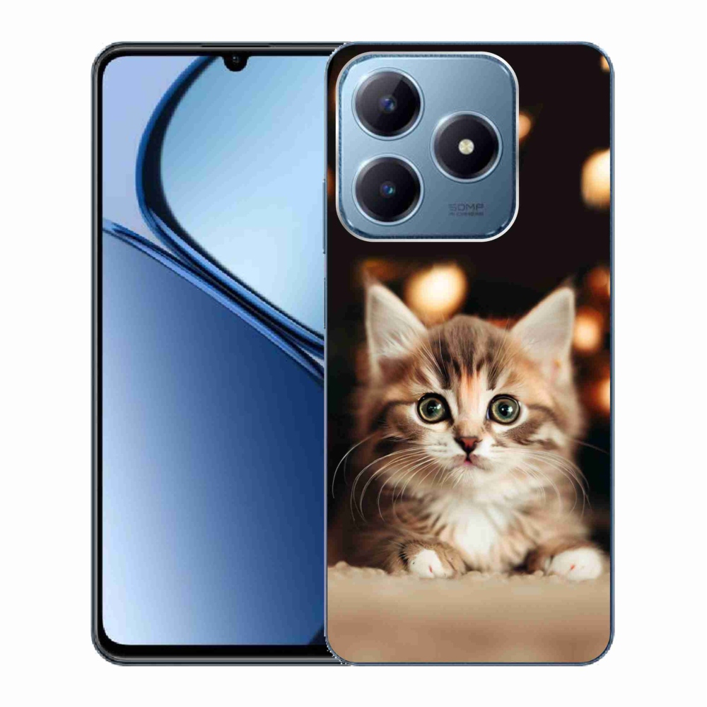 Gél borítás mmCase a Realme C63 készülékhez - aranyos cica 2