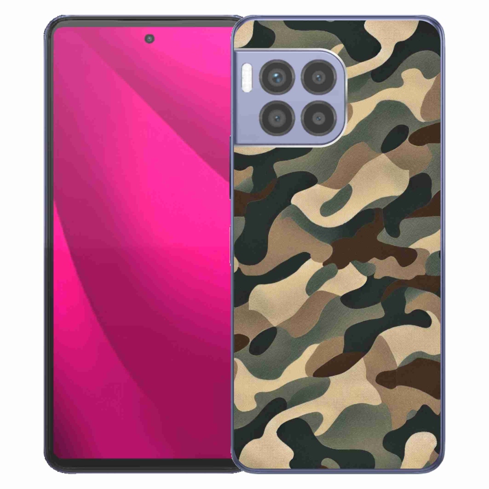 Zselés borítás mmCase a T-Mobile T Phone 2 Pro készülékhez - terepszínű minta 11