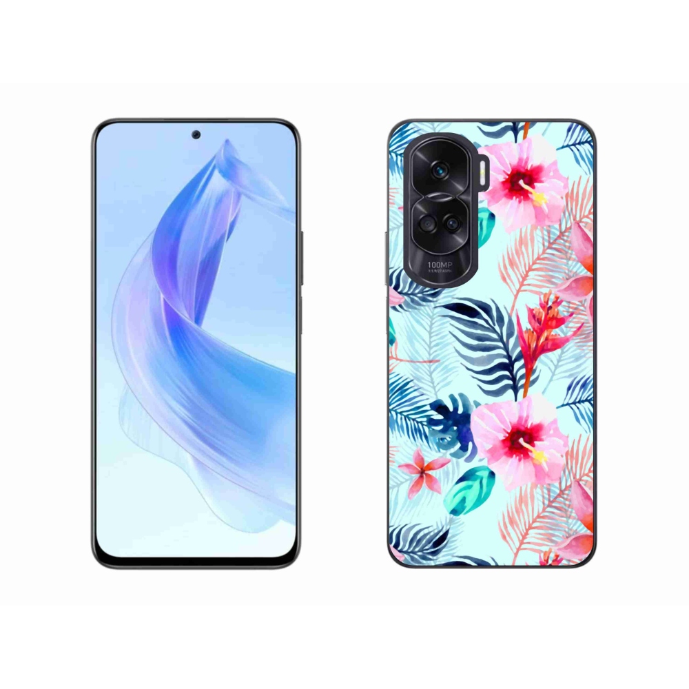 Zselés borítás mmCase a Honor 90 Lite-hoz - virágok