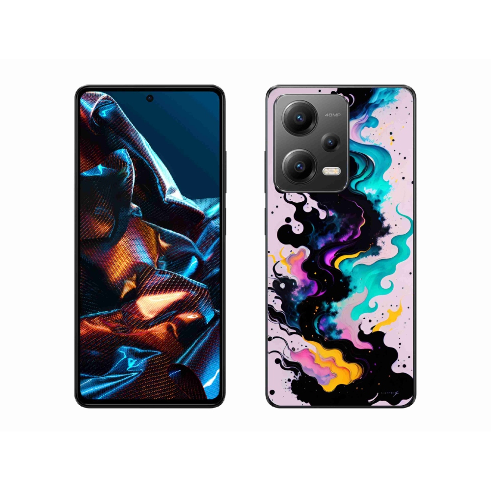 Gél borítás mmCase a Xiaomi Redmi Note 12 Pro 5G számára - absztrakt motívum 4