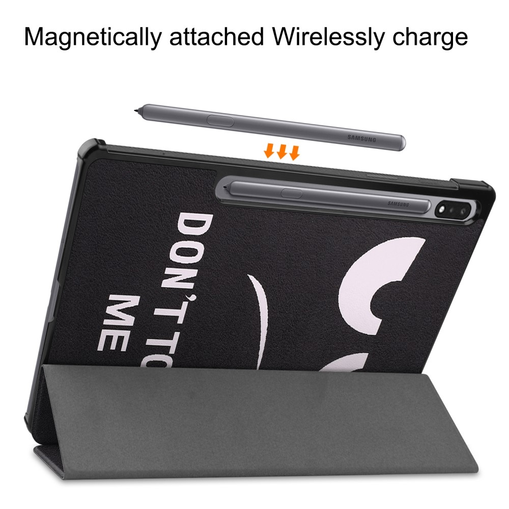 Nyomtatás intelligens záró tok Samsung Galaxy Tab S9+/Tab S10+ - ne érjen hozzá