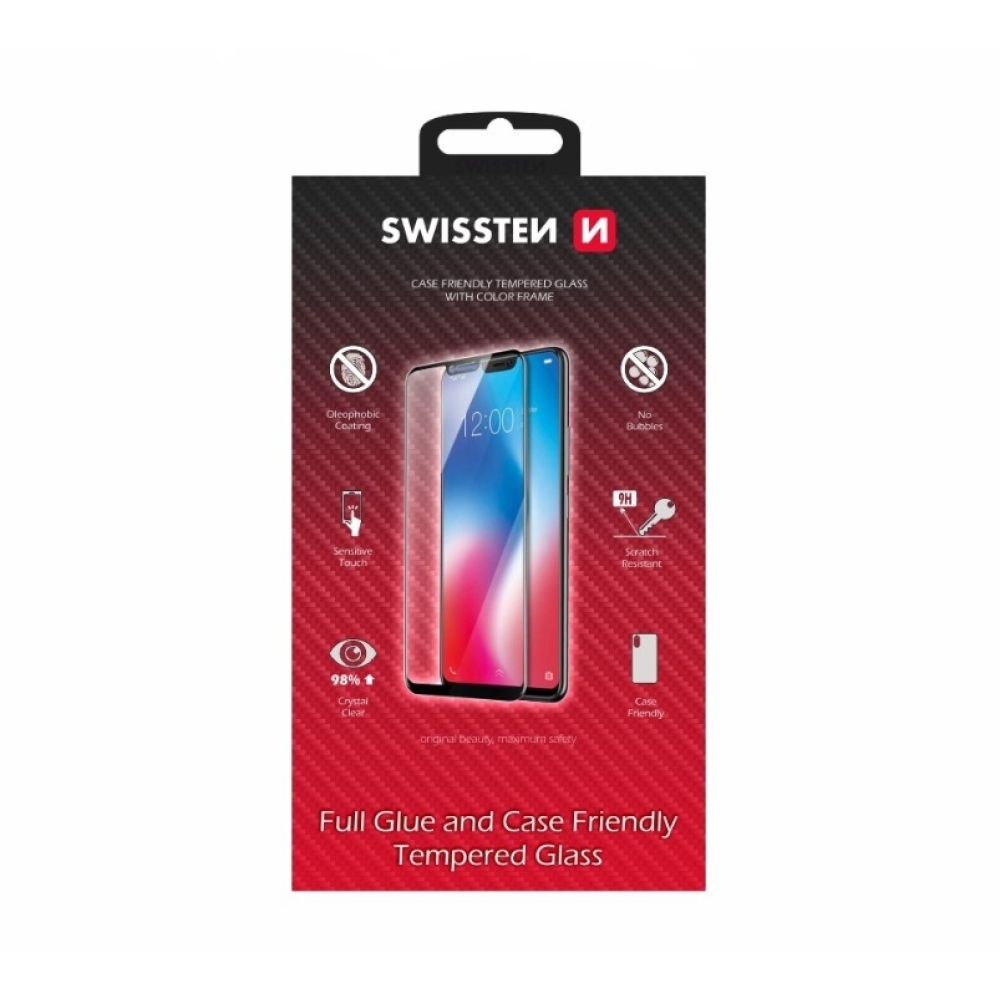 Teljes képernyő edzett üveg Swissten a Samsung Galaxy Xcover 5 készülékre