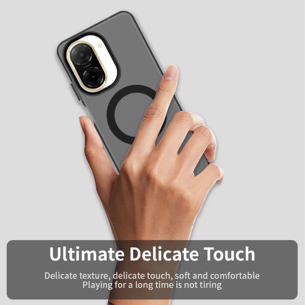 Candy zselés tok MagSafe-val Xiaomi Redmi A5 (171.7x77.8x8.3mm) - fekete