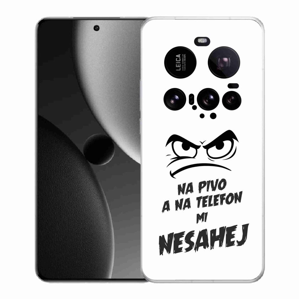 Gél borító mmCase a Xiaomi 15 Ultra - sör motívum 2 fehér háttérrel