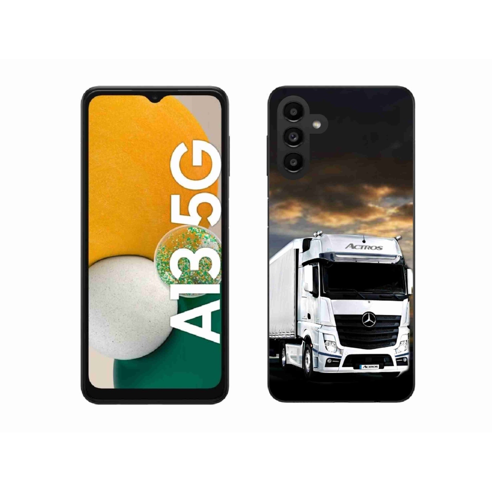 Gél borítás mmCase Samsung Galaxy A13 5G - teherautóhoz
