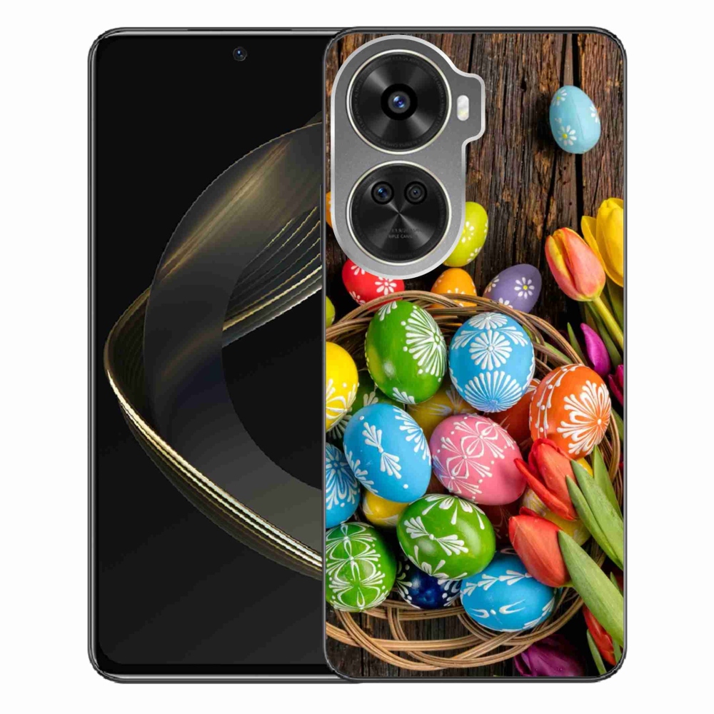 Gél borítás mmCase a Huawei Nova 12 SE-hez - Húsvéti tojások