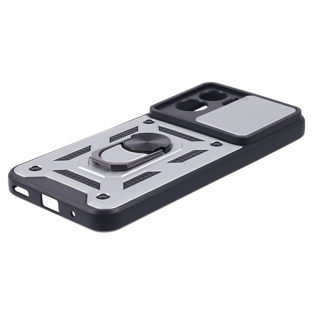 Csúszásálló borítás a Honor 90 Lite készülékhez - ezüst