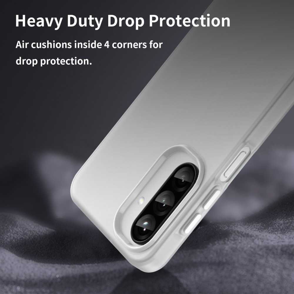 Candys matt zselés tok Samsung Galaxy A26 5G - fehér