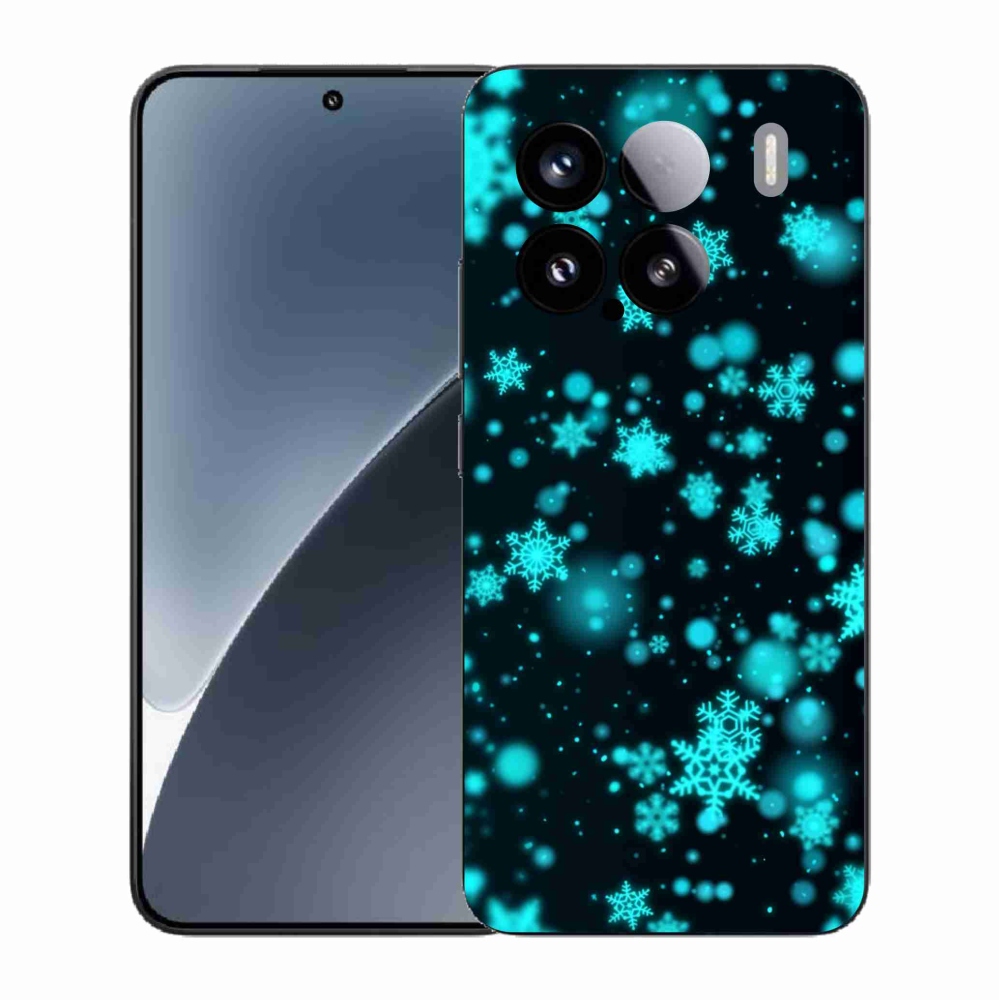 Gél borítás mmCase a Xiaomi 15-öshöz - hópelyhek 1