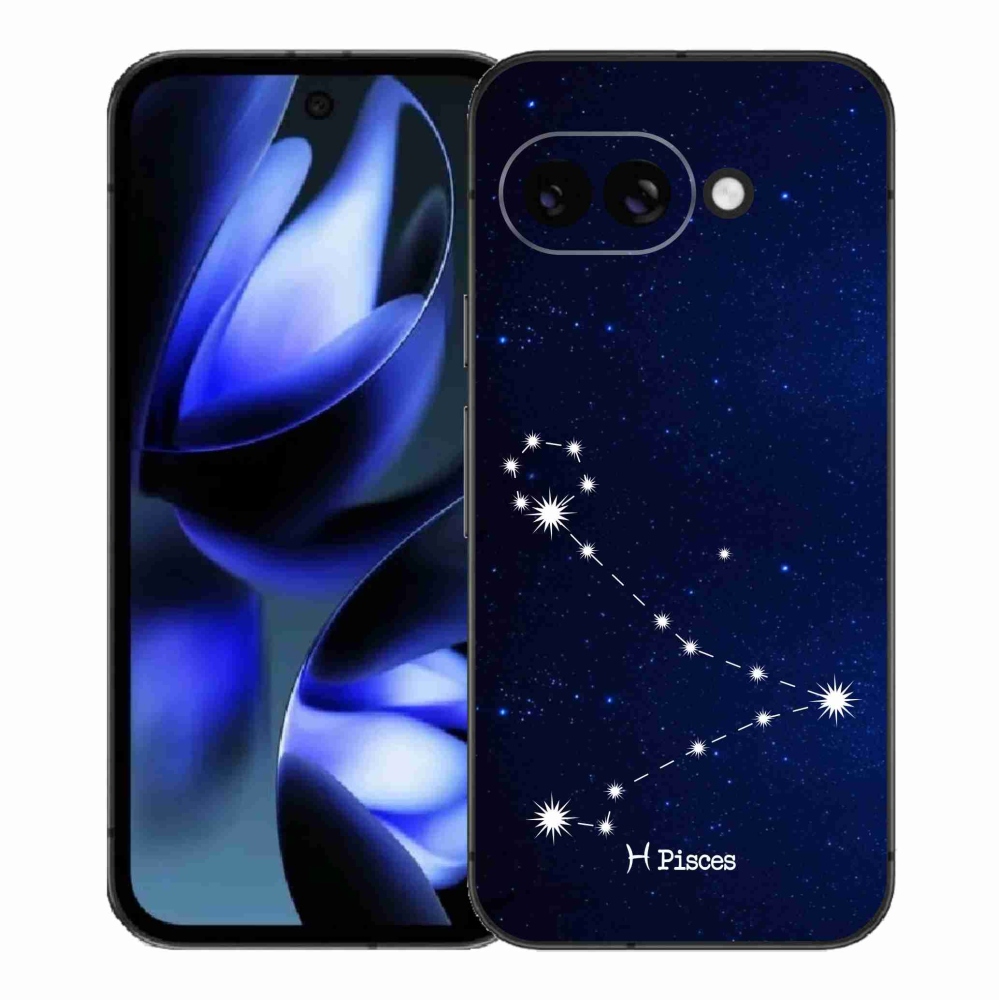 Gél borítás mmCase a Google Pixel 9a számára - csillagkép Halak