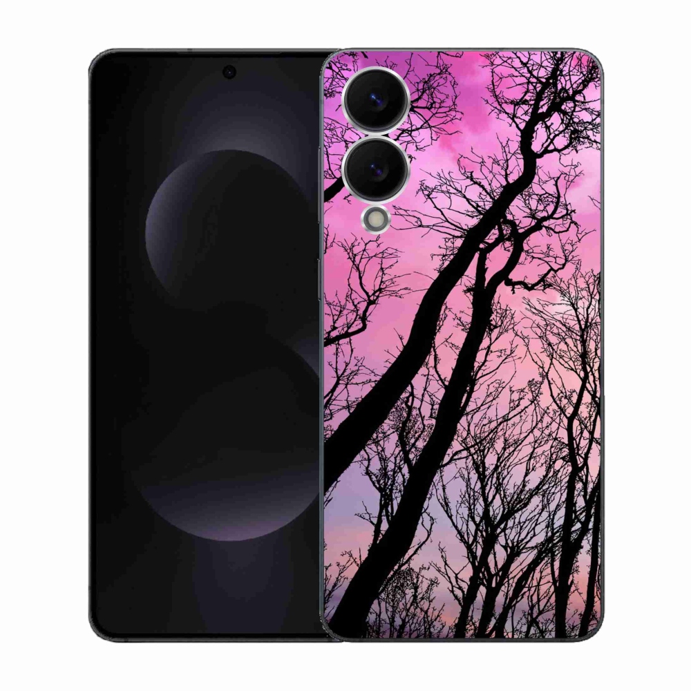 Gél borítás mmCase Samsung Galaxy S25 Edge készülékhez - kidőlt fák