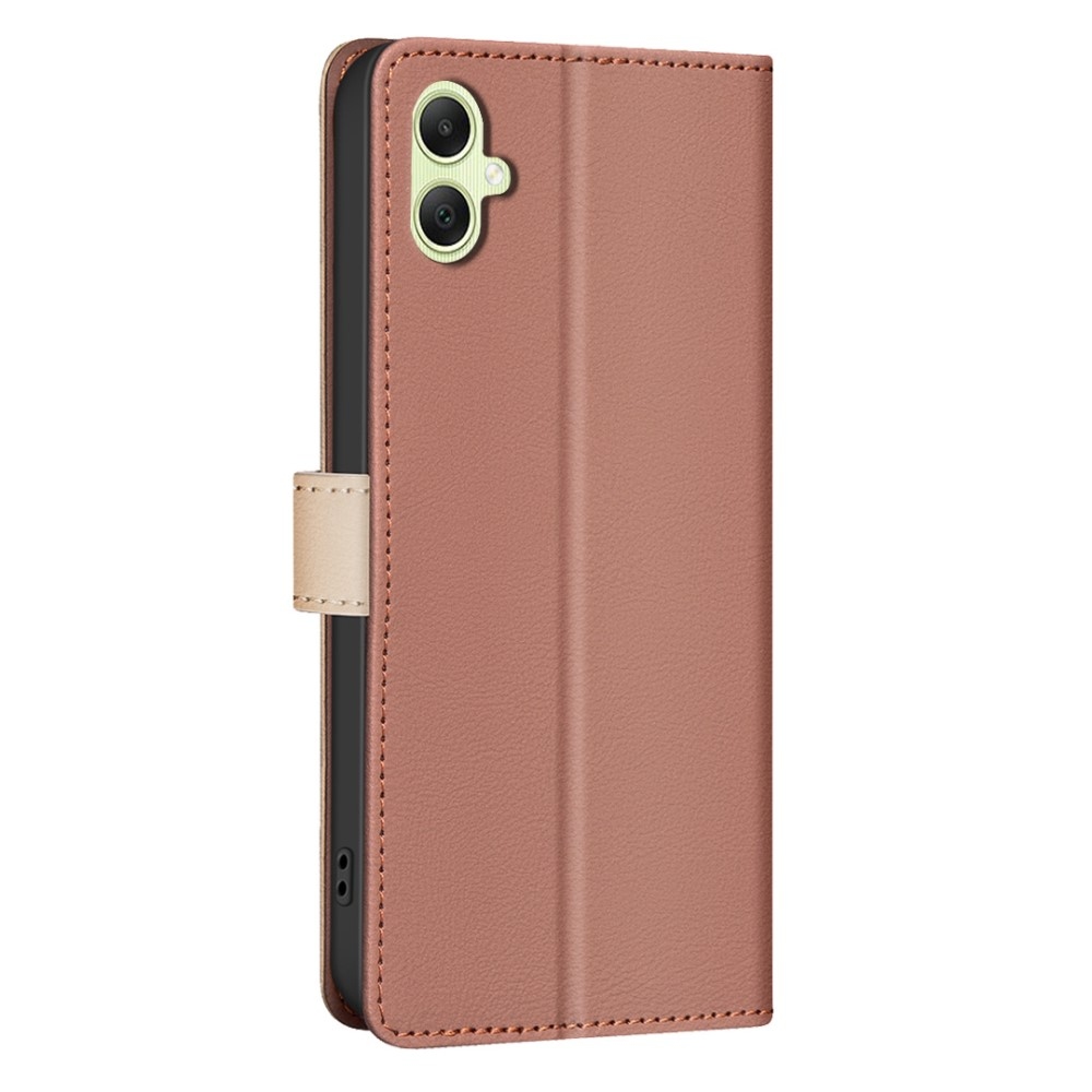 BNF DUO könyvtáska Samsung Galaxy A06 4G - barna