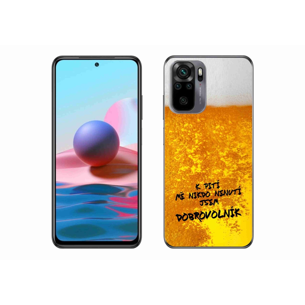 Gél borítás mmCase a Xiaomi Redmi Note 10S-hez - sör motívum 4