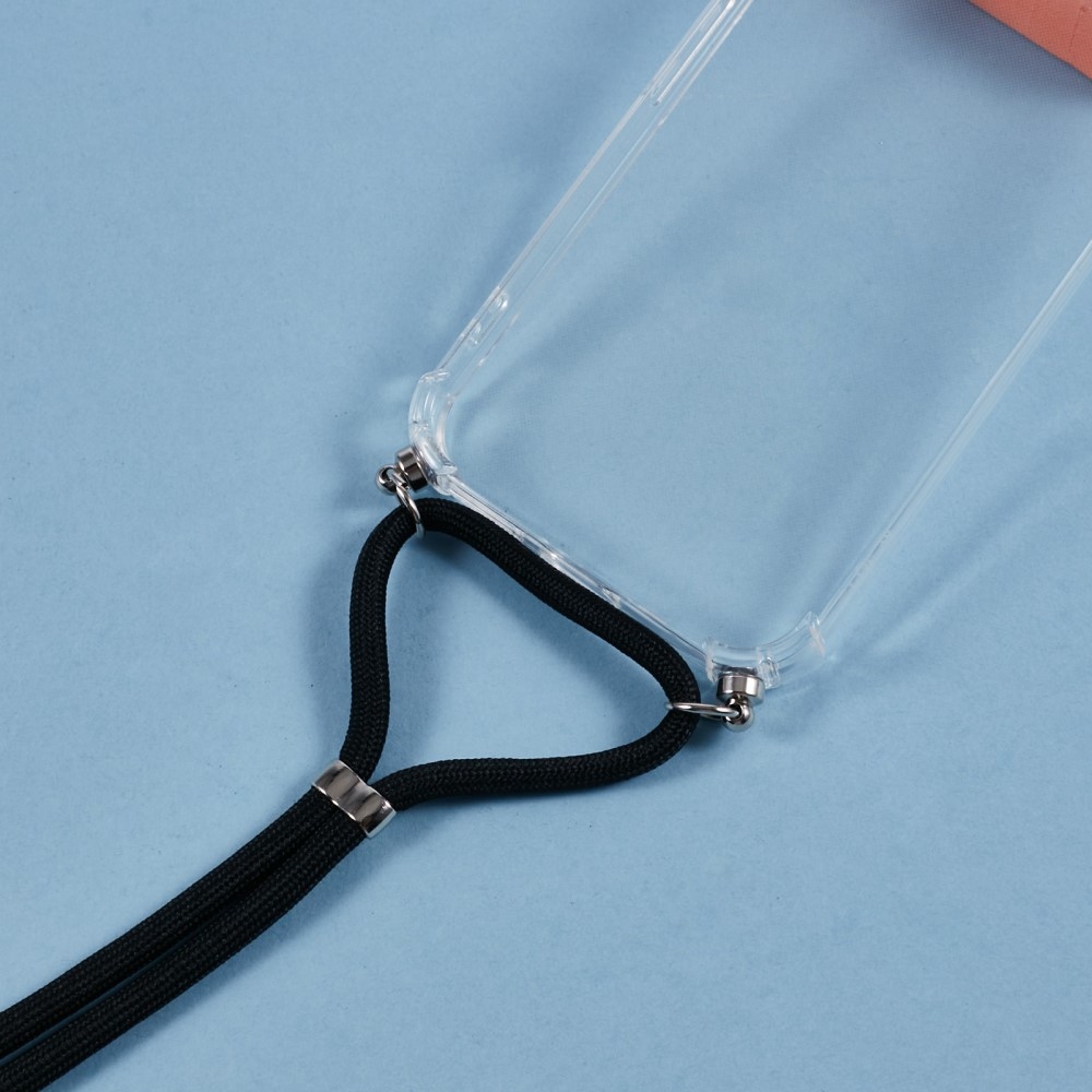 Átlátszó zselés tok húzózsinórral a Google Pixel 9a számára