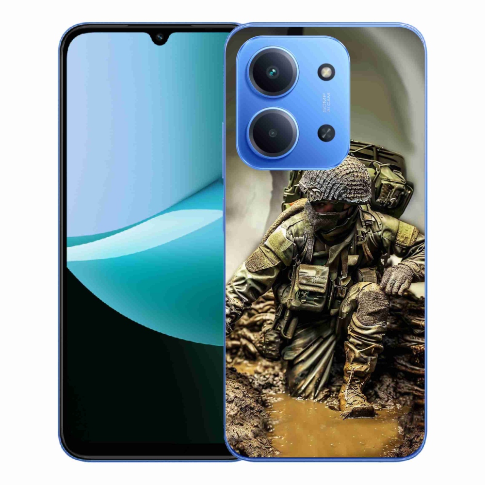 Gél borítás mmCase a Xiaomi Redmi 15C 4G/5G (173mm) - katona