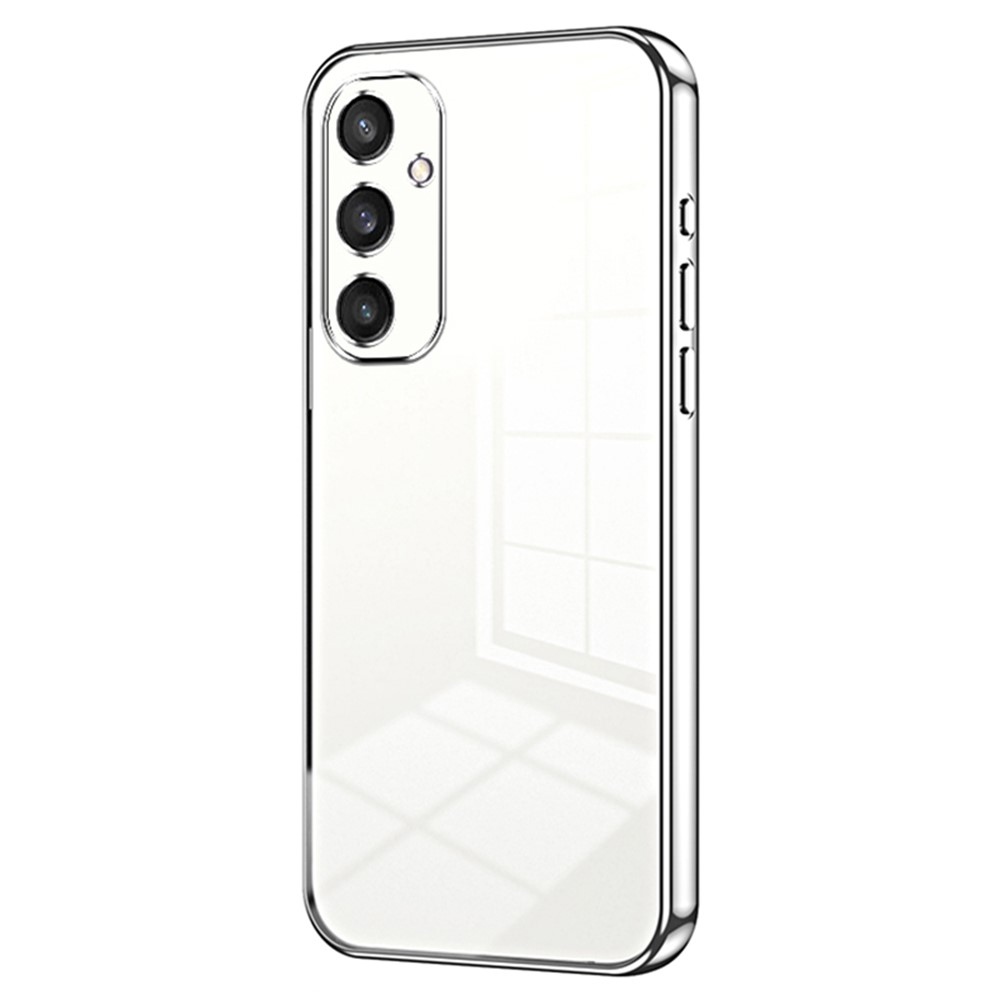 Elektro-gél tok Samsung Galaxy S25 készülékhez - ezüst