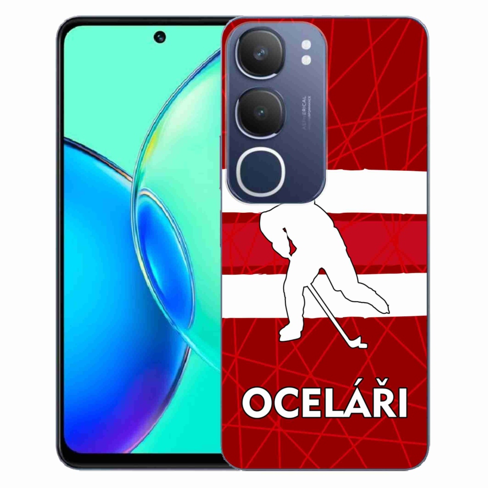 Gél borítás mmCase a Vivo Y19s készüléken - Steelers