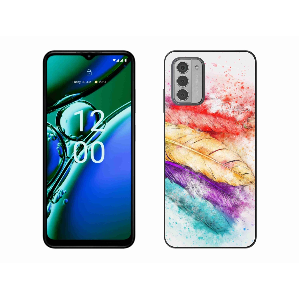 Zselés borítás mmCase a Nokia G42 készülékhez - színes toll