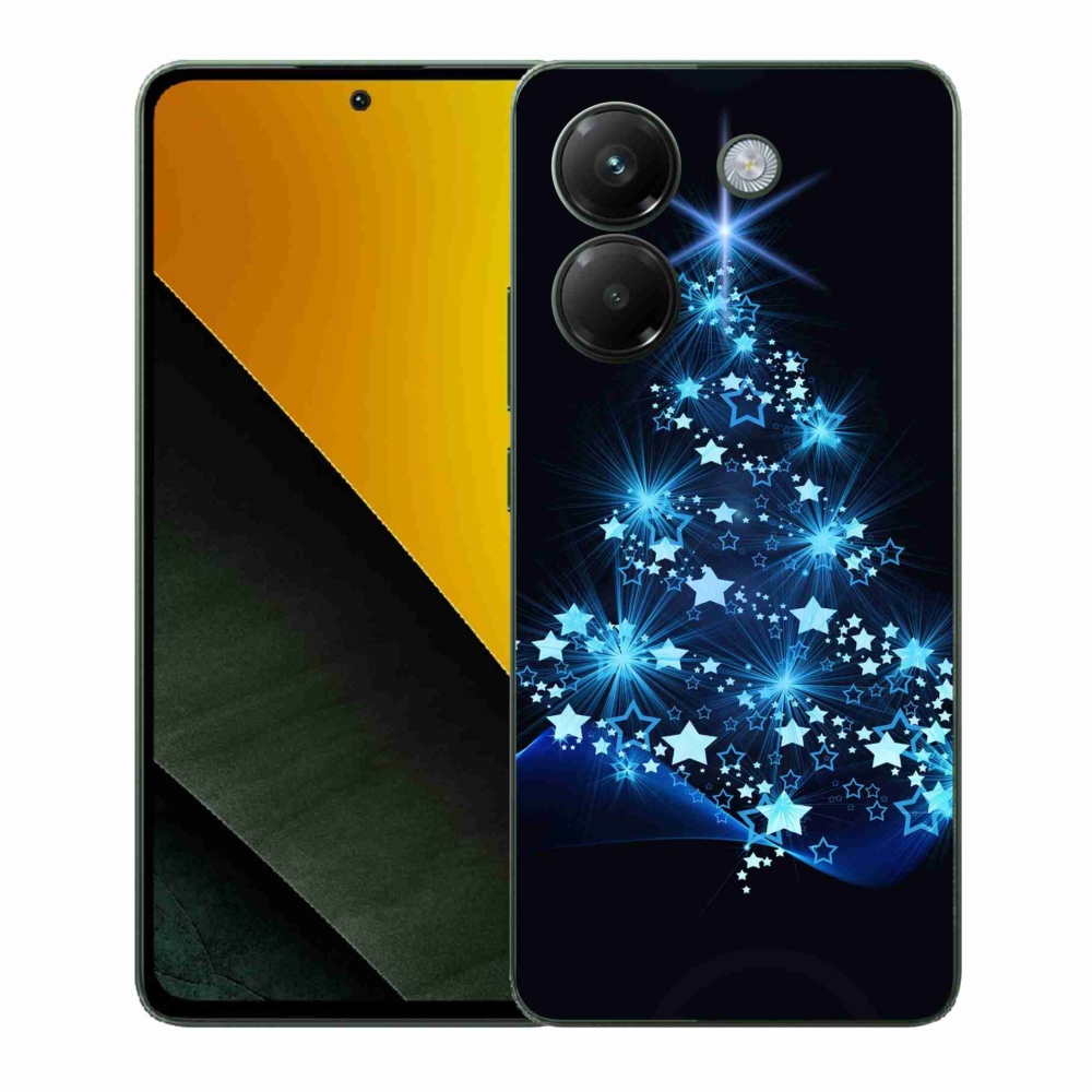 Gél borítás mmCase a Xiaomi Poco M7 Pro 5G számára - karácsonyfa