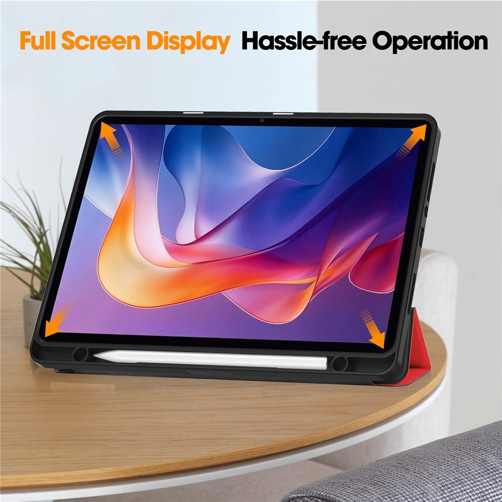 tokok intelligens záró tok a Xiaomi Redmi Pad 2 számára - piros