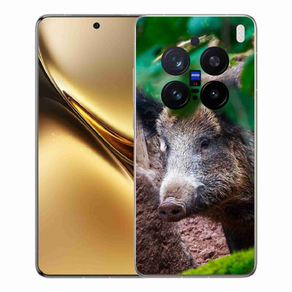 Zselés borítás mmCase a Vivo X200 Pro 5G készülékhez - vaddisznó